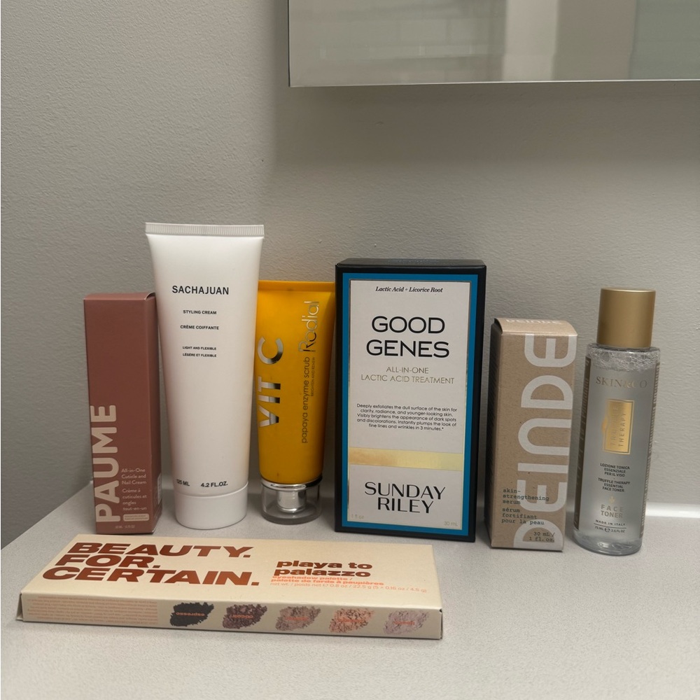 Skincare and Haircare Product Bundle